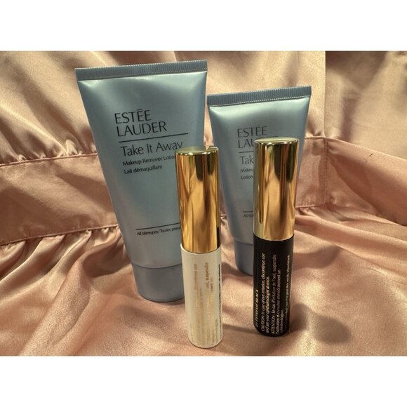 Estee Lauder 4 Pc Gift Set Take It Away Mascara - Picture 3 of 3
